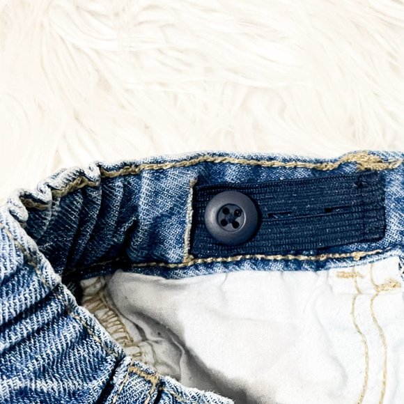 Children's Place Boy Straight  Blue Jeans Size 4T - Picture 3 of 7